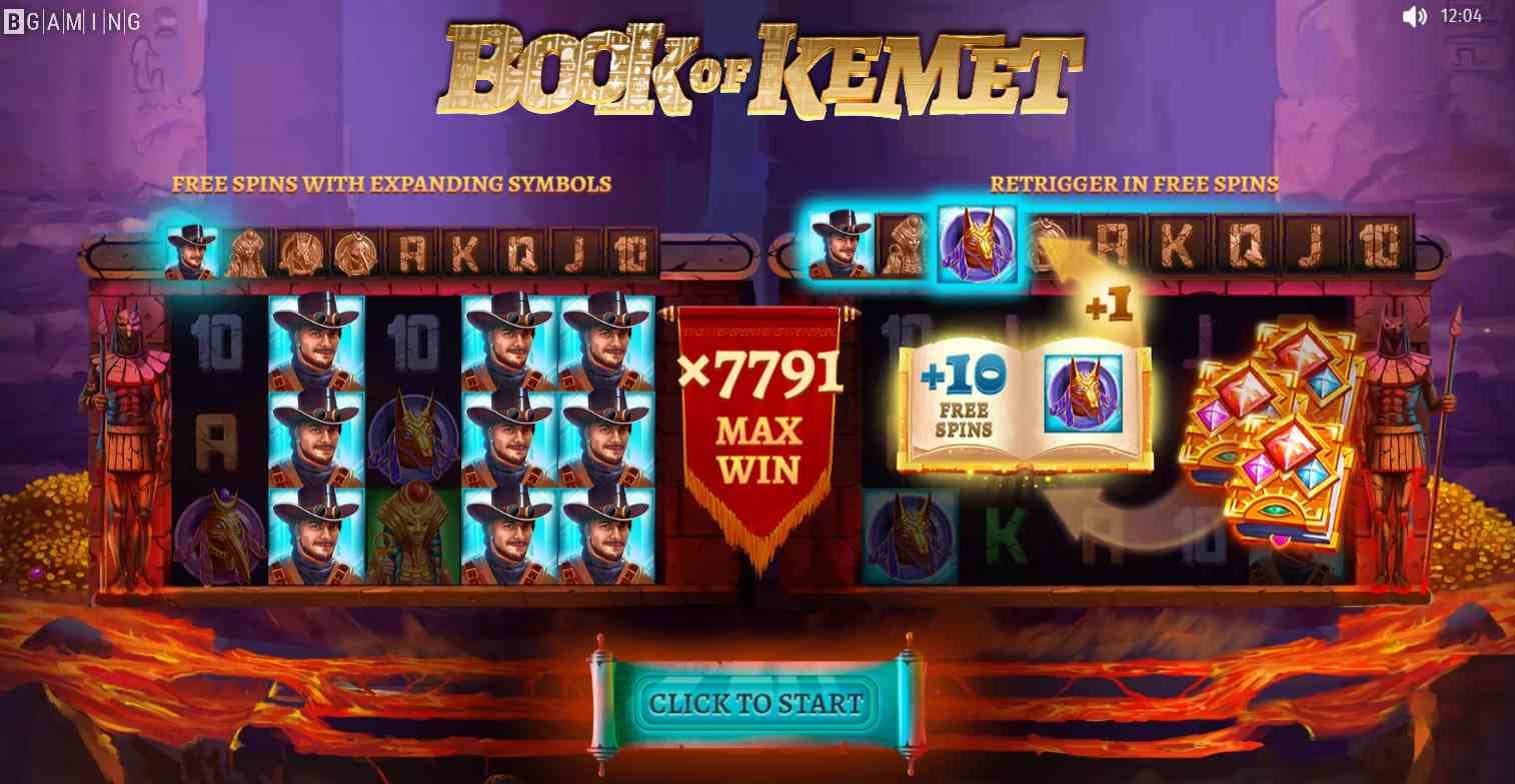 Book of Kemet Slot