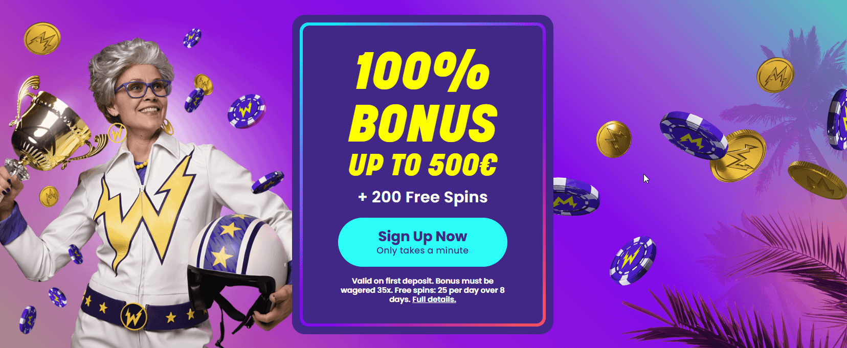Wildz | Get Up to €500 + 200 spins in May 2023 | EkstraPoint