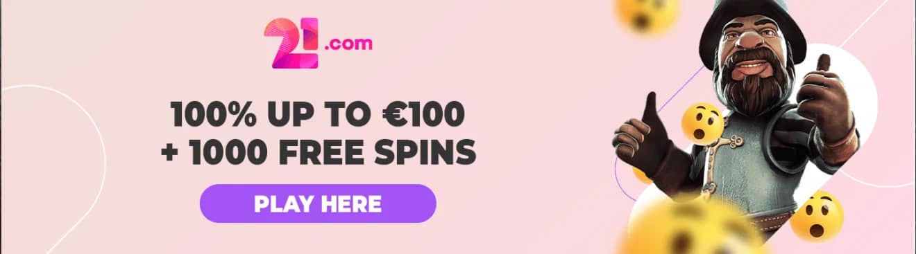 21.com Casino Bonus