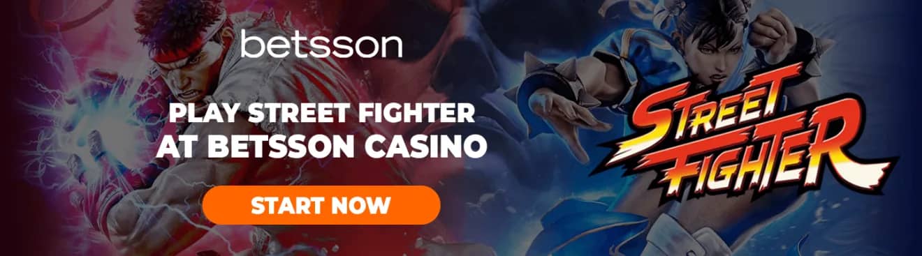 Play Street fighter at Betsson Casino