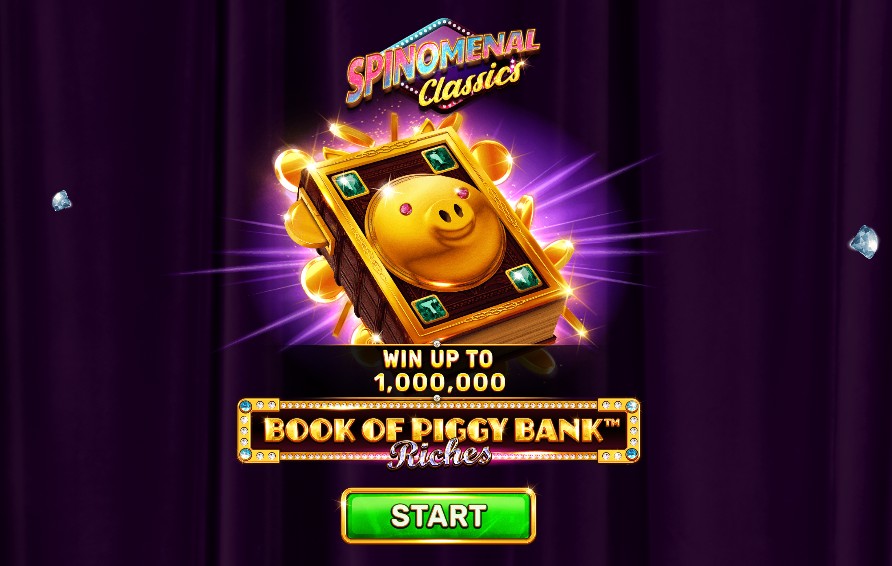 Spinomenal Book of Piggy Bank Riches